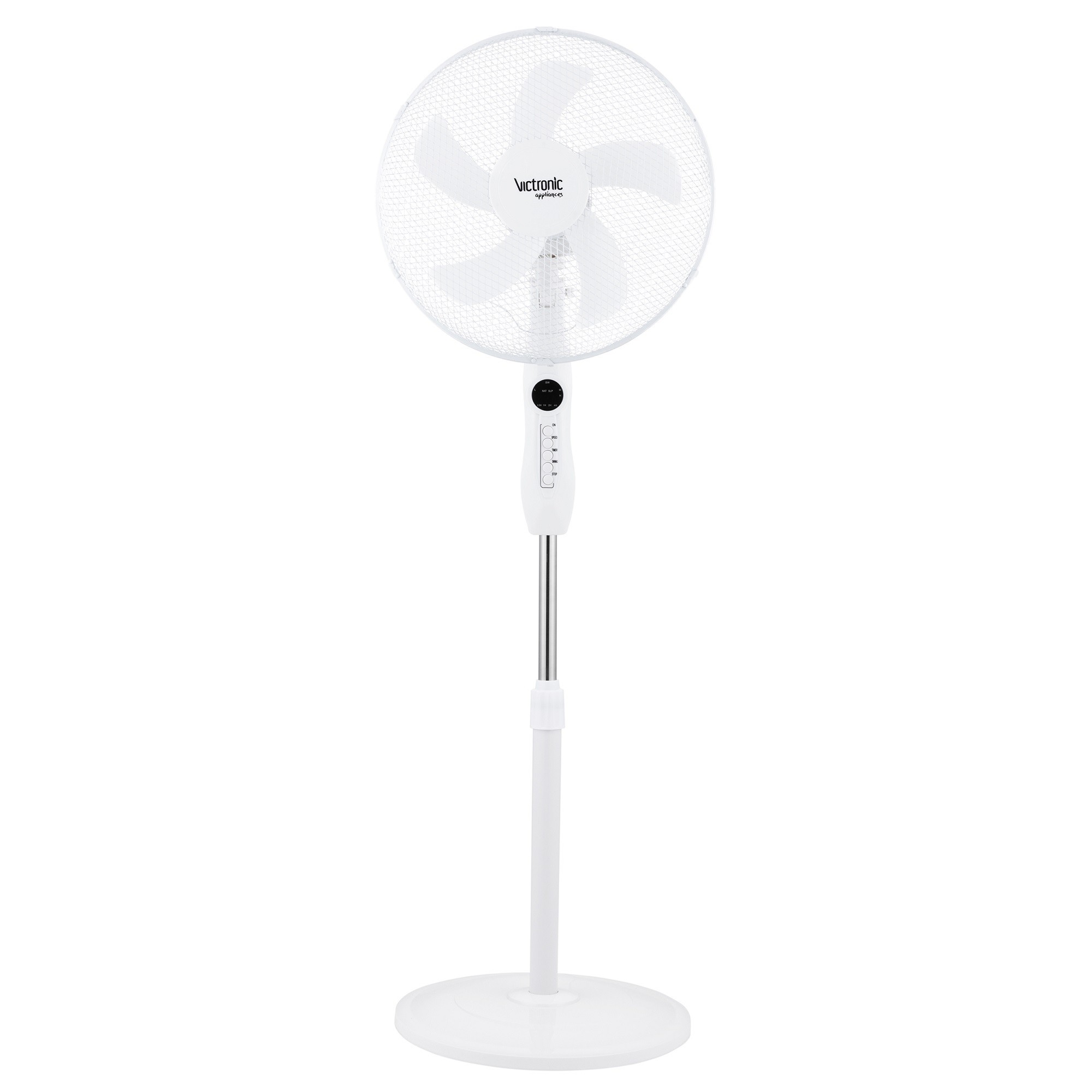 Ventilator cu picior, cu telecomanda, 40 cm, 3 trepte de viteza, 40W