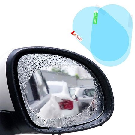 Folie protectie anti-ceata, anti-ploaie pentru oglinda retrovizoare 2 bucati