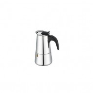 Espressor inox pentru aragaz - capacitate 9 cesti cafea