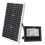 Panou solar cu proiector 300W, cu telecomanda