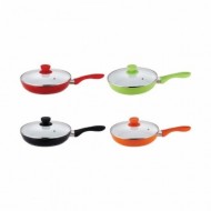 Tigaie ceramica cu capac