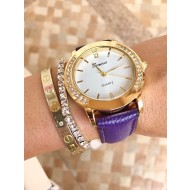Ceas dama Classic Fashion curea piele PU