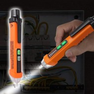 Detector tensiune fara contact, semnalizare sonara si LED