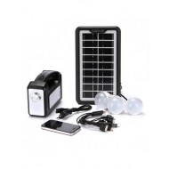 Kit de incarcare solara, 3 becuri LED, Functie Power Bank ,GD7
