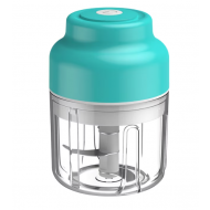 Mini tocator electric, 45W, pentru usturoi, legume, fructe, nuci, piure, cu incarcare pe USB, Acumulator, capacitate 250 ml,
