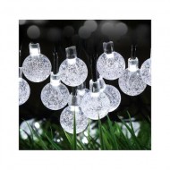 Instalatie luminoasa 30 LED-uri color, 2 funcţii, 5+2 m