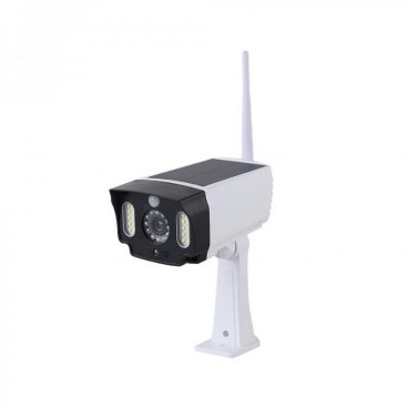 Proiector solar, COB LED, Infrarosu si Acumulator Incorporat, Tip Camera Wi-Fi