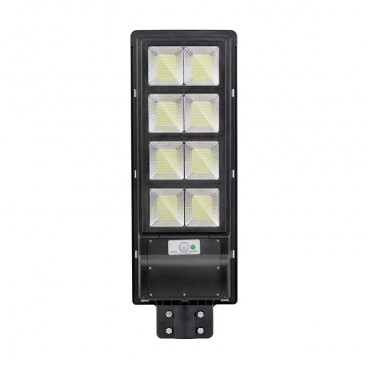 Lampa Solara stradala, 400W, 936LED, incarcare solara, cu senzor de lumina si telecomanda, suport inclus
