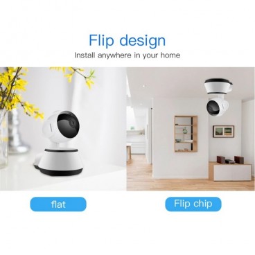Camera de supraveghere bebelusi audio/video, night view cu senzor si rotire automata