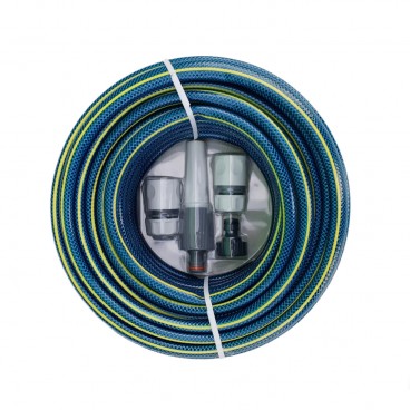 Furtun de gradina cu set duze incluse, 3/4", 20 metri, Bluebos Plus