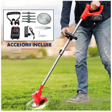 Motocoasa electrica, cu accesorii incluse