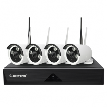 Sistem de supraveghere 4 camere cu infrarosu, WI-FI