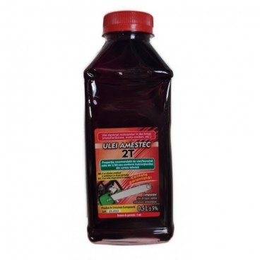 Ulei amestec 2T ROSU 0.5 L