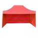 Pavilion pliabil sistem acordeon de gradina 3 x 4.5m cu 3 pereti
