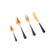 Set tacamuri 24 piese, black-gold